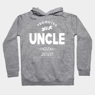 New Uncle - Promoted to uncle est. 2020 Hoodie